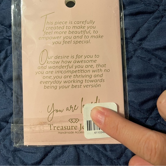 Handmade necklace with rhinestone moon, cactus, star, key, rhinestone Sun charms - Picture 4 of 4